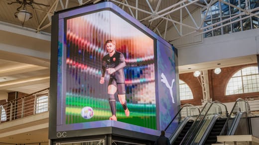 V&A Centre Court 3D Billboard