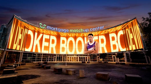 Mortgage Matchup Center Transparent LED Screen