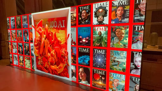 TIME100 AI 2025 Digital Screens