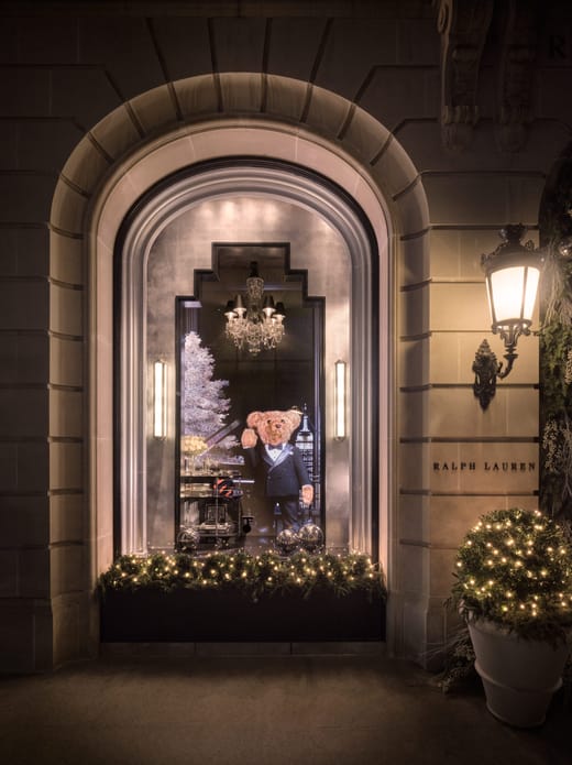 Ralph Lauren 3D Interactive Holiday Window 2024